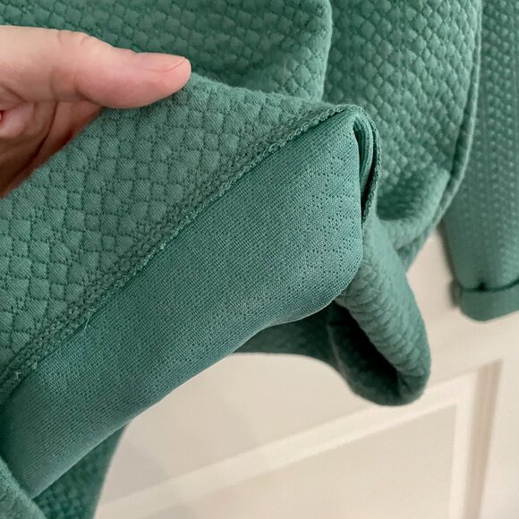 Boden Women's Long Sleeve Green Shirt, US 2 - Picture 8 of 9